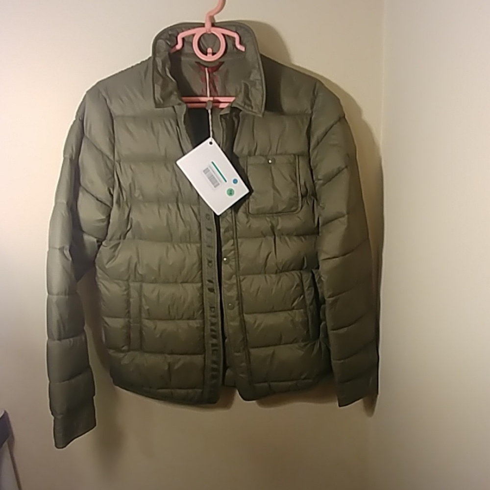 Men's slim fit down jacket